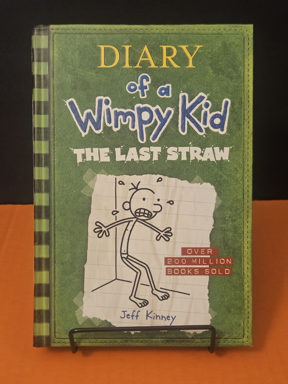 Jeff Kinney Diary of a Wimpy Kid #3 The Last Straw Hardcover Illustrated 2009